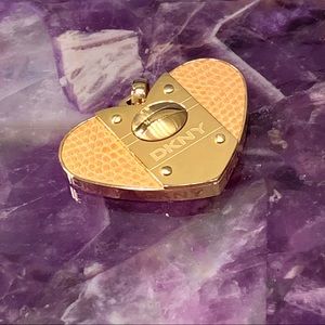 DKNY Gold Heart Pendant